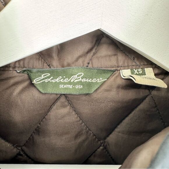 Eddie Bauer 550 Fill Power Goose Down Quilted Vest Sz  XS - Picture 10 of 10